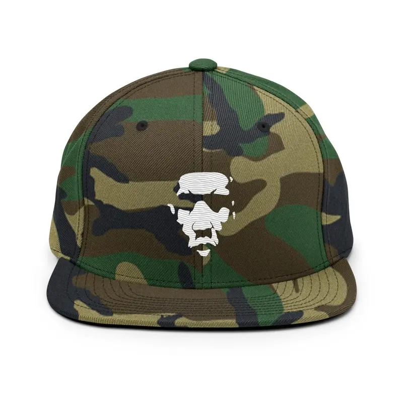 Captain Struggle Camo Snapback 