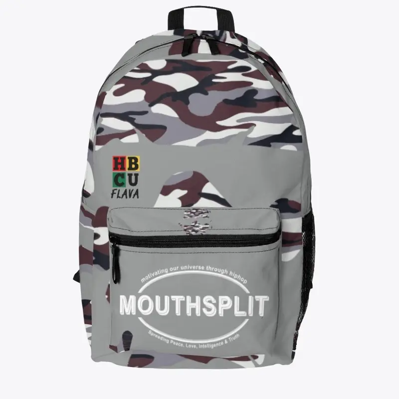 Captain Struggle HBCU Camo bag