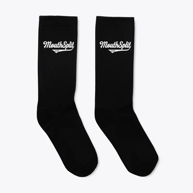 Mouth Split Gear Logo Socks