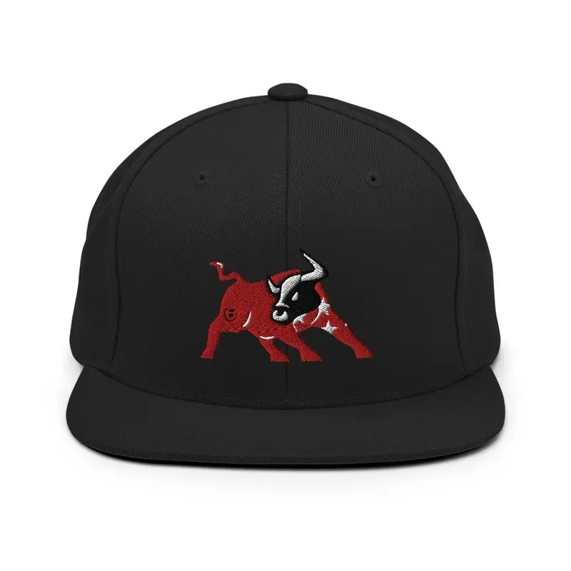 The Ox Custom Bull Snapback 