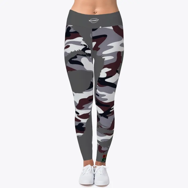 Captainess HBCU Camo Leggings 