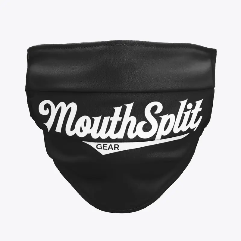 Mouth Split Gear White Masks