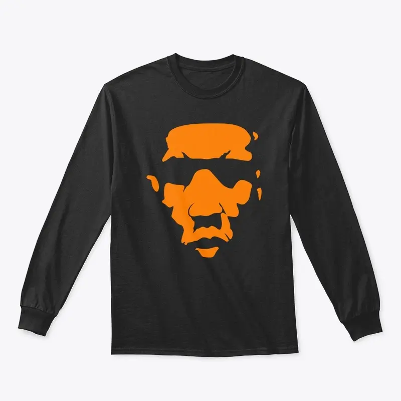 Long Sleeve Tee in Orange 