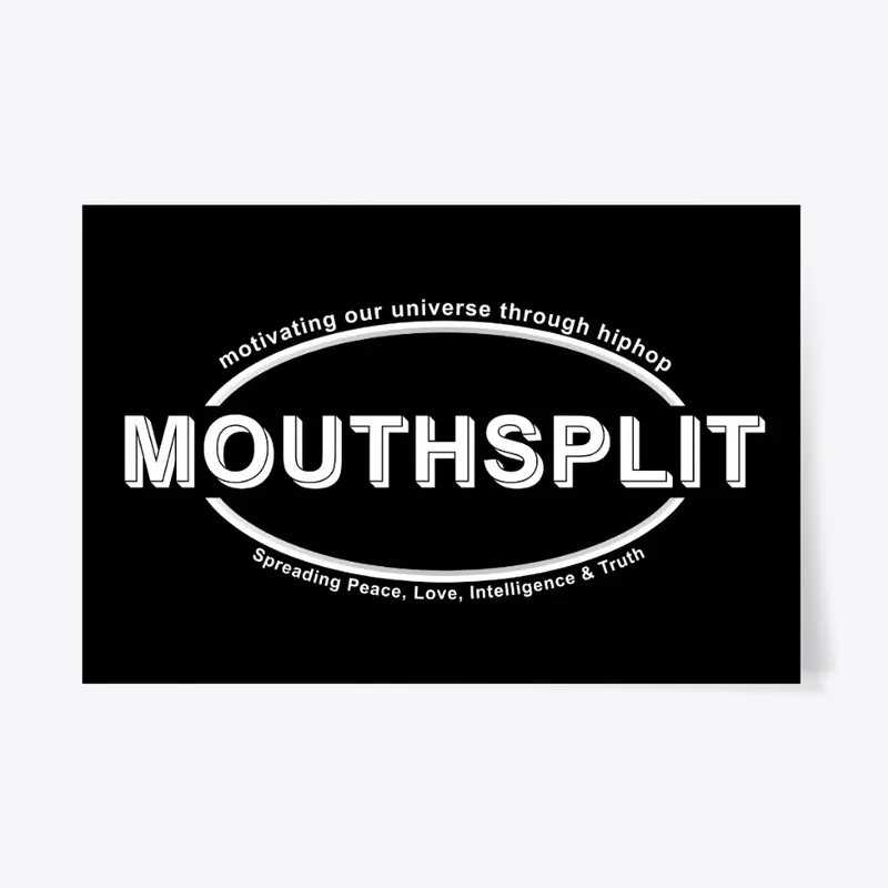 Mouth Split Gear Logo Badge 