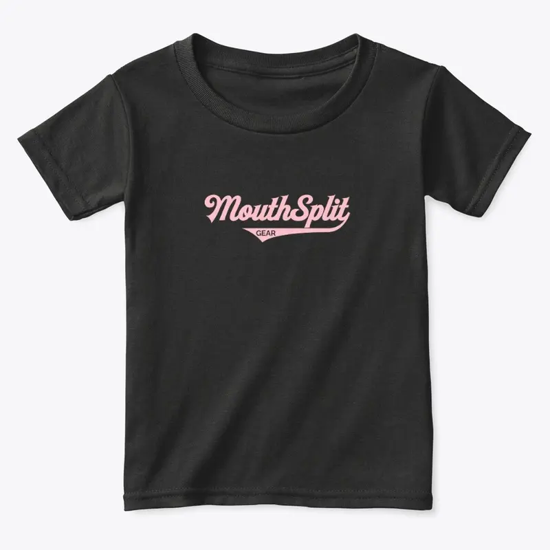 Mouth Split Gear Pink Letters 