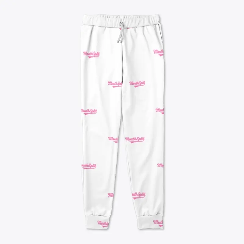 Pink Print Joggers 