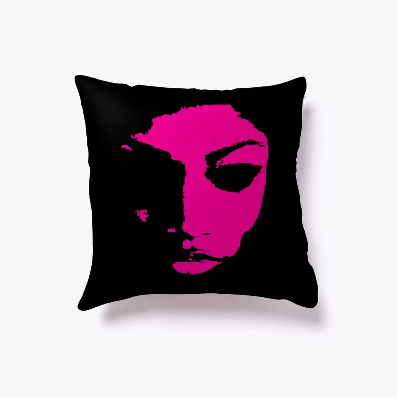 Captainess in Pink - Pillow