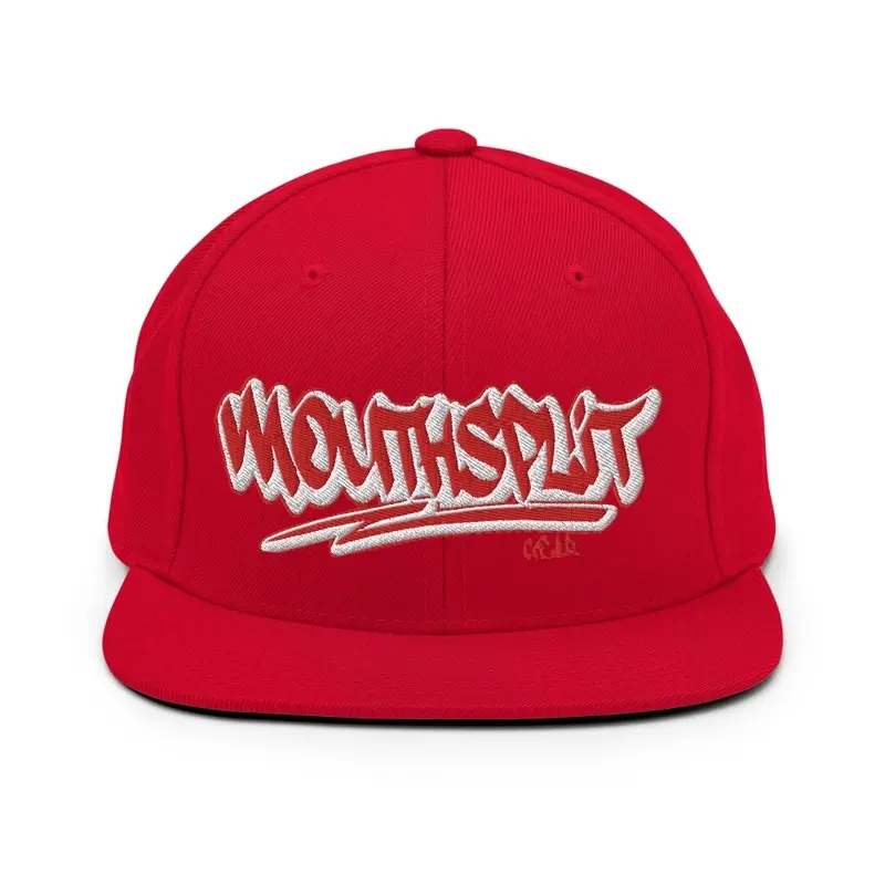 The Red Graffiti Snapback 