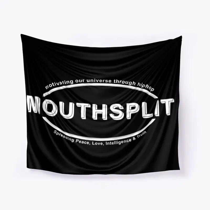 Mouth Split Logo Indoor Pillow 