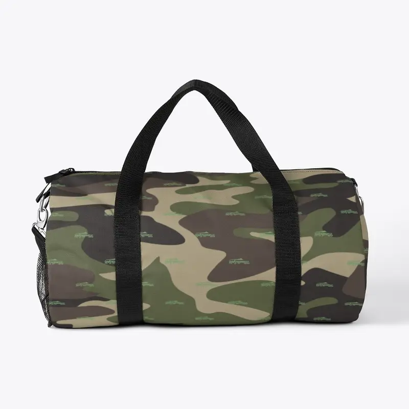 Camo Duffle Bag Print