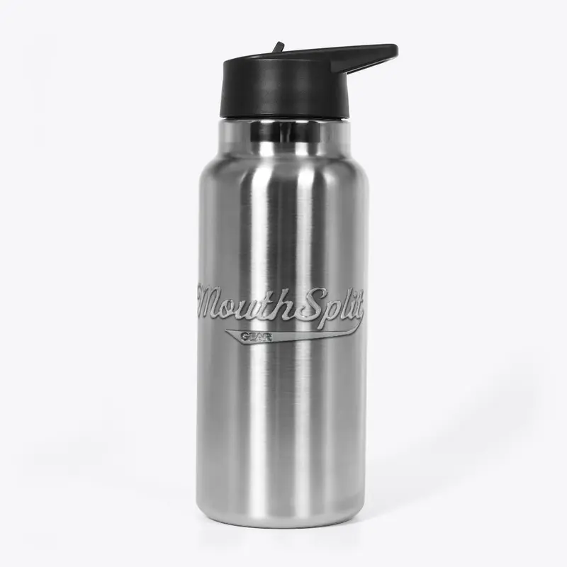 Mouth Split Gear 32 Ounce Water Bottle 