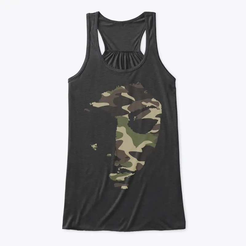 Tish Songbird Camo Tank