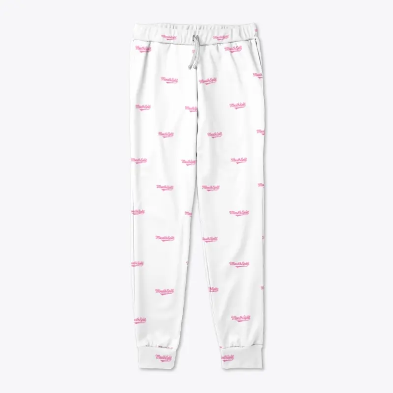 Pink Print Joggers 