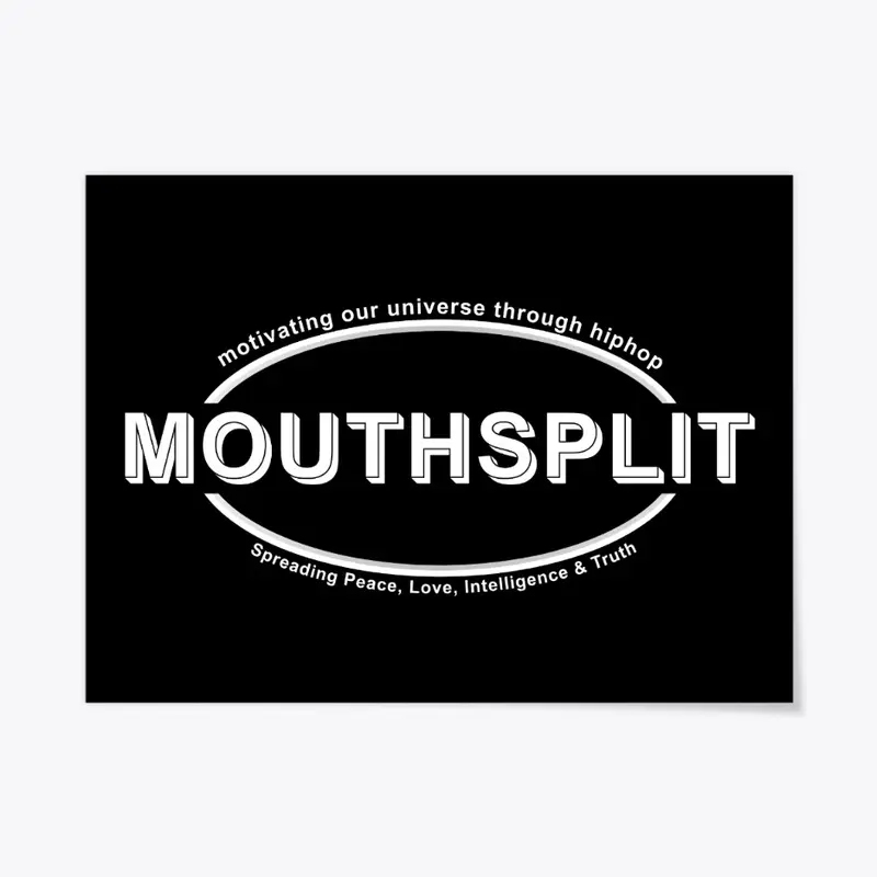 Mouth Split Gear Logo Badge 