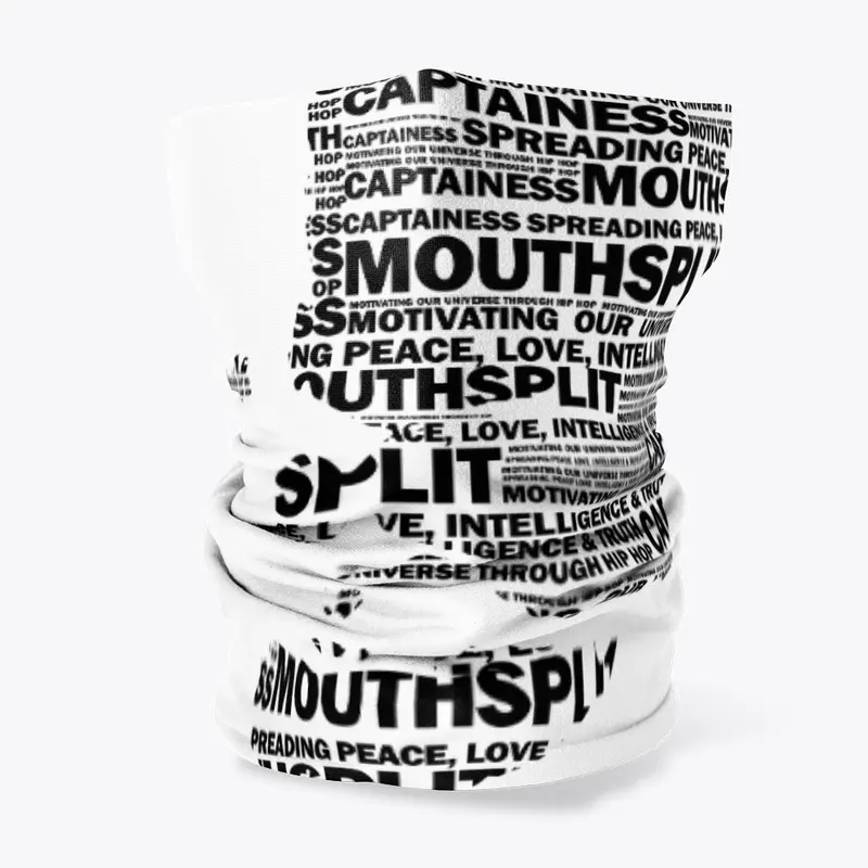 Captainess Word Logo Face Mask